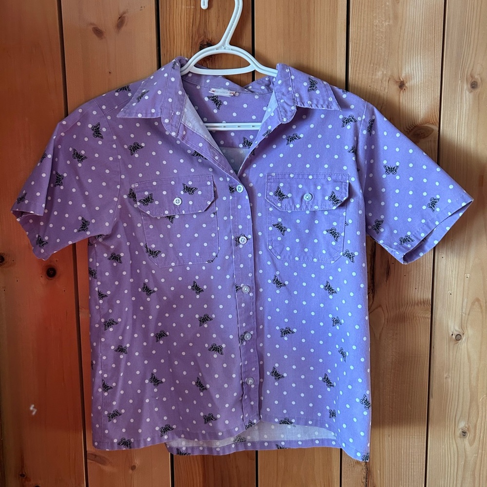 Vintage American Sweetheart Button Up